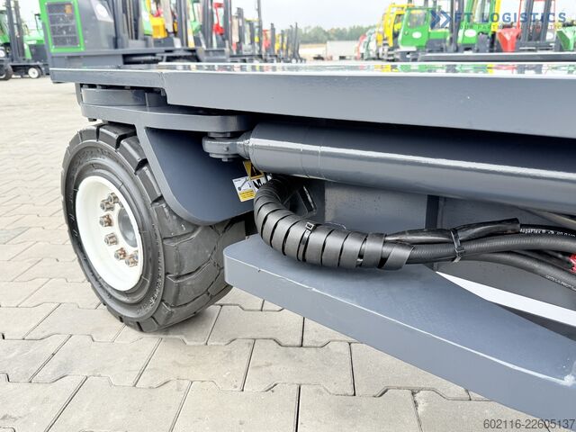 Keturs kryptimis krautuvas Combilift C4000 GAS DUPLEX 4600 FREE-LIFT CABIN