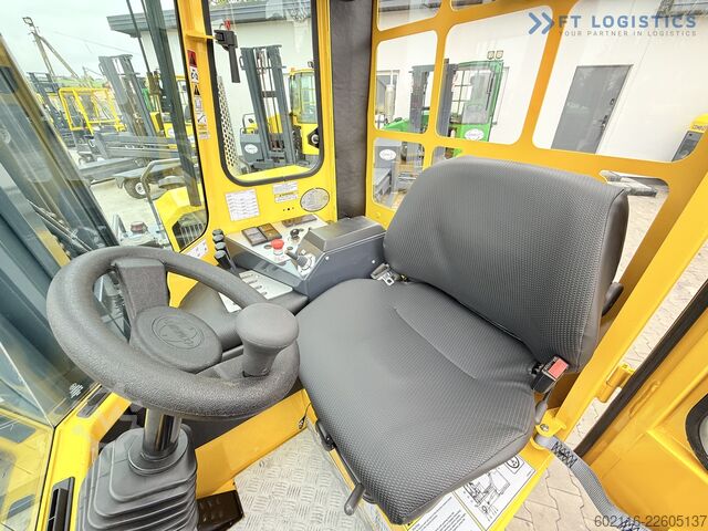 Keturs kryptimis krautuvas Combilift C4000 GAS DUPLEX 4600 FREE-LIFT CABIN