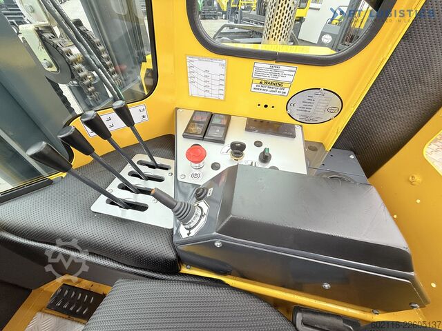 Keturs kryptimis krautuvas Combilift C4000 GAS DUPLEX 4600 FREE-LIFT CABIN