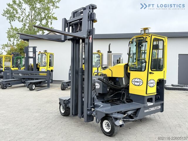Keturs kryptimis krautuvas Combilift C4000 GAS DUPLEX 4600 FREE-LIFT CABIN