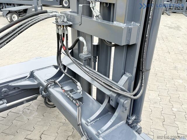 Keturs kryptimis krautuvas Combilift C4000 GAS DUPLEX 4600 FREE-LIFT CABIN