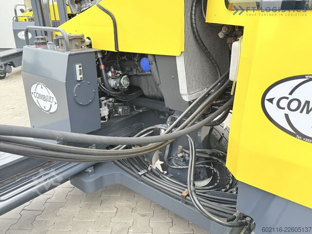Keturs kryptimis krautuvas Combilift C4000 GAS DUPLEX 4600 FREE-LIFT CABIN