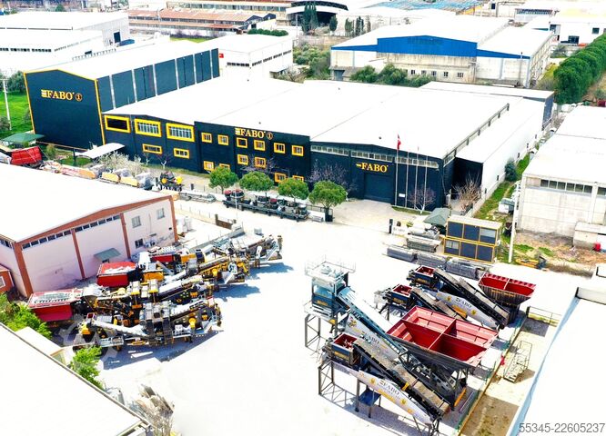  FABO Concrete Batching Plant 160 m3 Compact Concrete Batching Plant