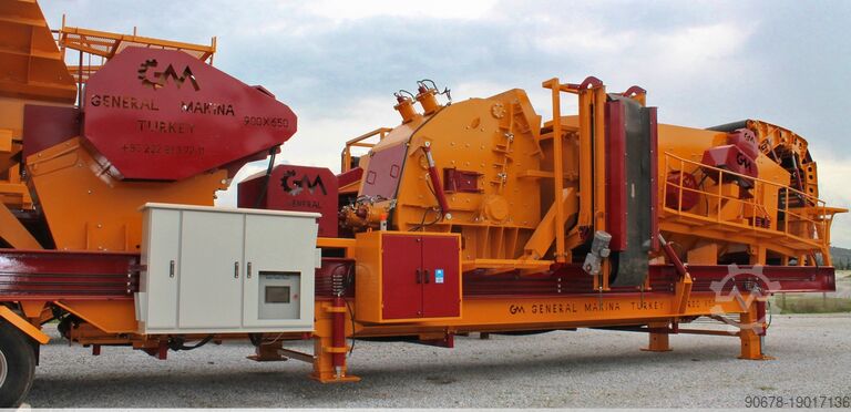 MOBILE BRECH- UND SIEBANLAGE General Makina GNR 950