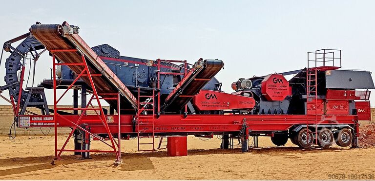 MOBILE BRECH- UND SIEBANLAGE General Makina GNR 950