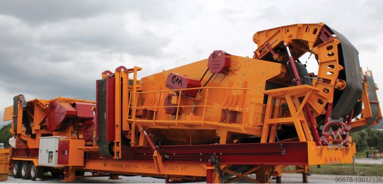 MOBILE BRECH- UND SIEBANLAGE General Makina GNR 950