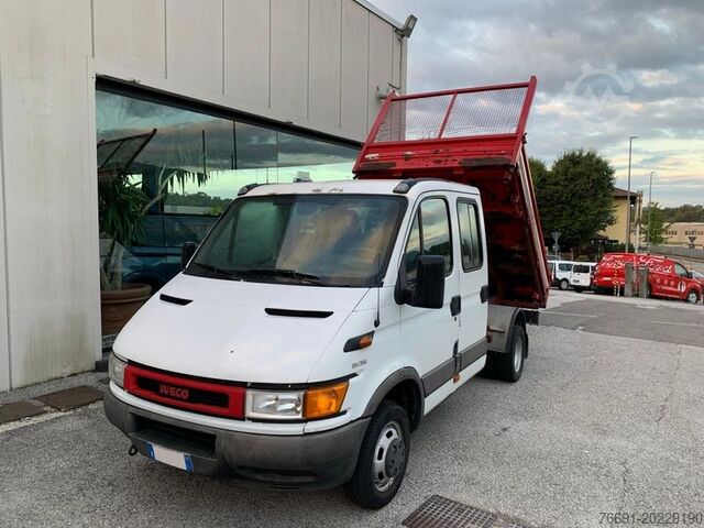 Billenőplatós furgon Iveco Daily  35C11 Dop. Cab. 7 posti - Ribaltabile
