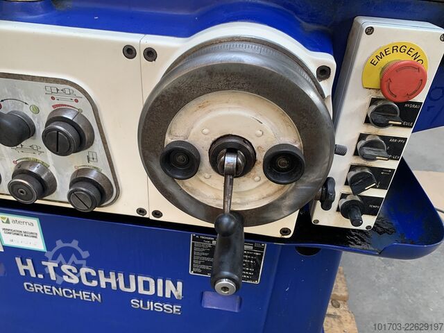 Máquina de rectificação cilíndrica Tschudin HTG 400