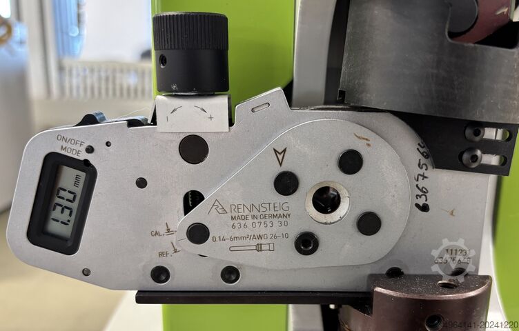 Máquina de crimpado neumática CM 25-3 Rennsteig CM 25-3