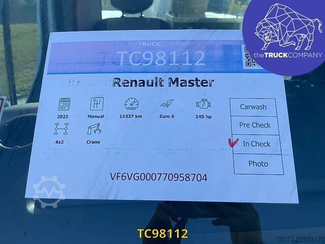 Platform pengangkatan Renault Master Hoogtewerker