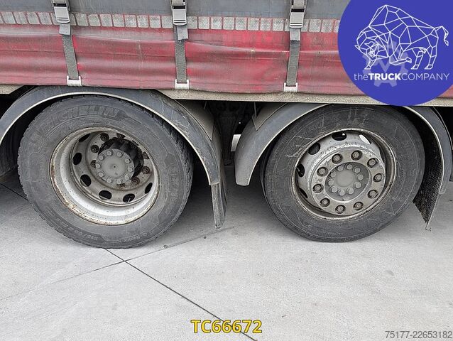 Bâche coulissante Mercedes-Benz Actros 2548