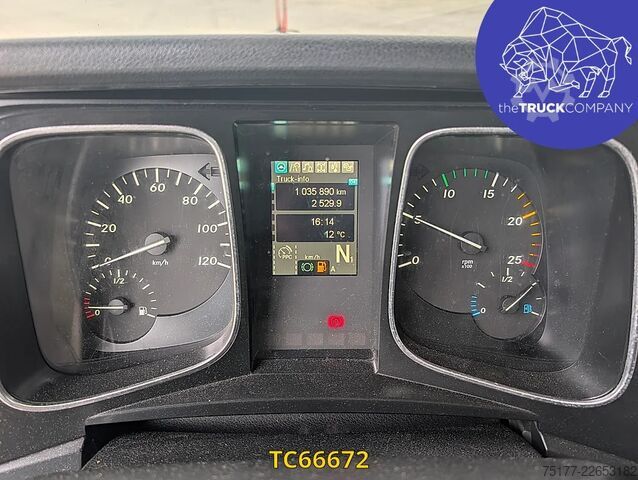 انزلاق القماش المشمع Mercedes-Benz Actros 2548
