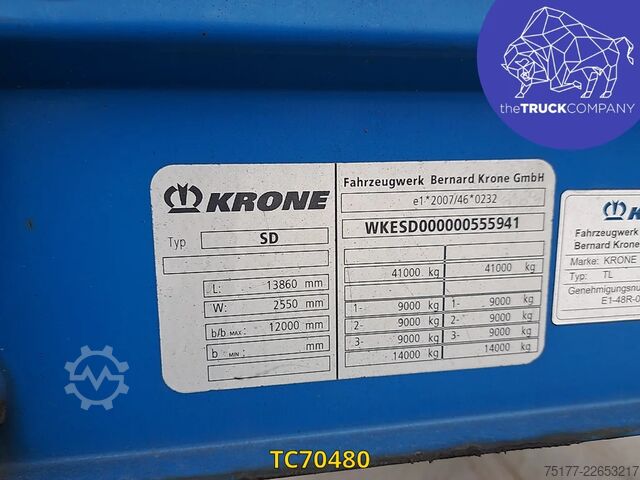 Bâches coulissantes Krone SD