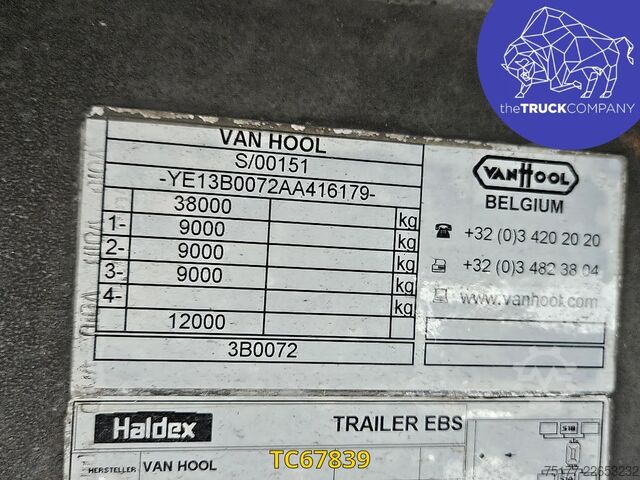 Bạt trượt Vanhool 