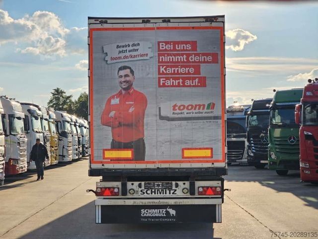 Semi-remorque fourgon SCHMITZ CARGOBULL SCB S3B * LIFT * 2X PALETTENKASTEN *