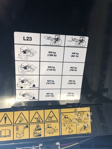 Artikulerede rendegravere Bobcat L23