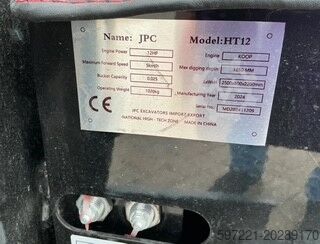 ミニショベル JPC HT12 Neugerät