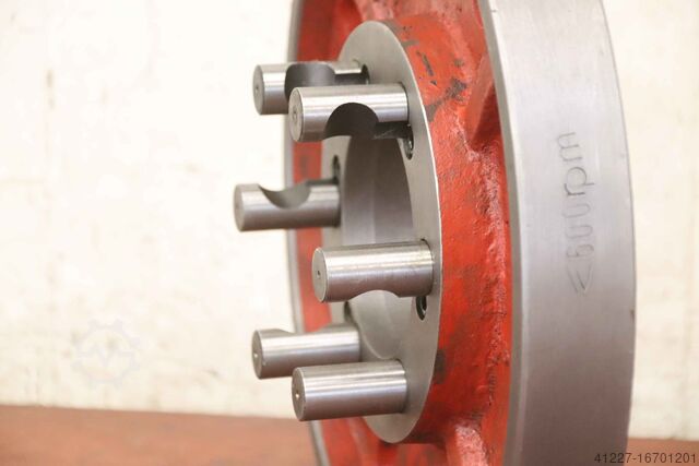 Fóðurflans unbekannt Ø 350 mm  Camlockbefestigung
