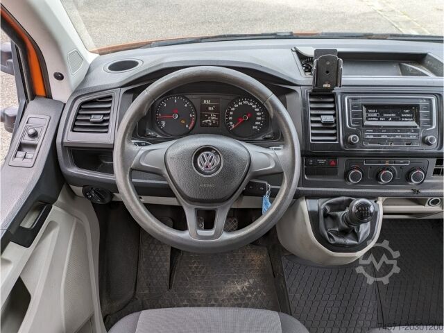 Camion plateau VW T6 Transporter Pritsche DoKa LR*AHK StndHzg 6Sit