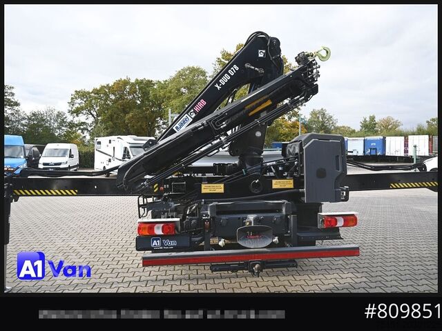 Tipper varebil MERCEDES-BENZ Atego 816 Kipper Kran, Hiab, AHK, Klima
