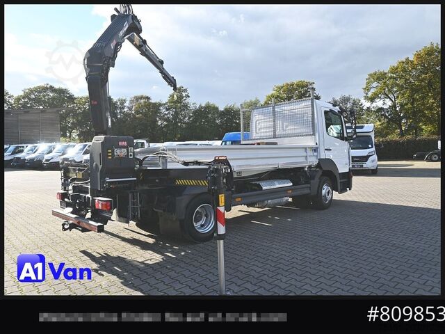 Tipper varebil MERCEDES-BENZ Atego 816 Kipper Kran, Hiab, AHK, Klima