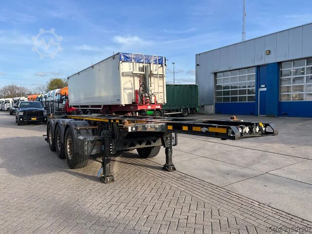 Container transport Kögel S24 / Tank Chassis / SAF + Disc