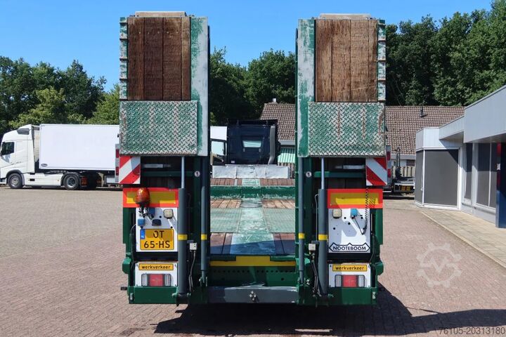 Lav laster Nooteboom Semidieplader + Hydraulisch Rampen