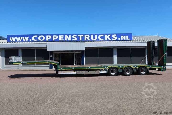 Lav laster Nooteboom Semidieplader + Hydraulisch Rampen