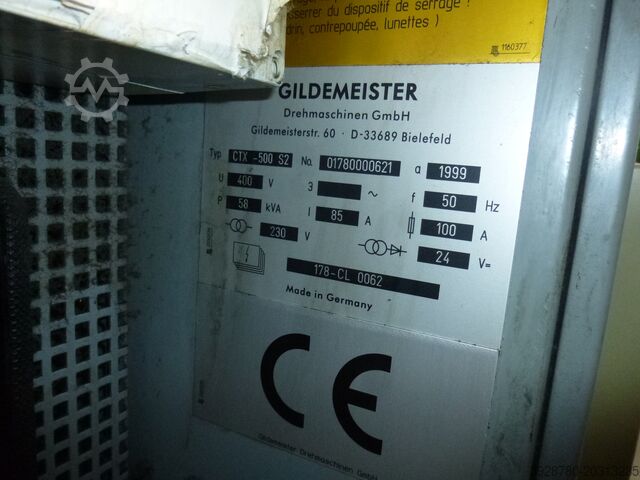 CNC-sorvaus-jyrsinkeskus Gildemeister CTX500