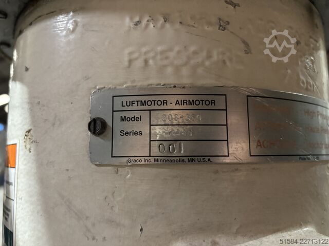 Bubanj pumpa Graco Bulldog 208360