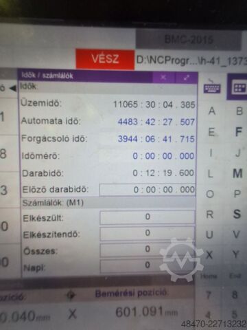 Fresadora de pórtico CNC NCT KAFO BMC2015