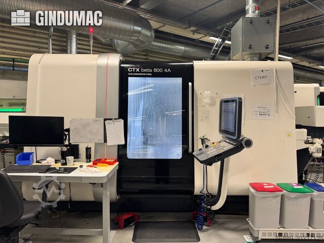 수직 터닝 머신 DMG MORI CTX Beta 800 4a