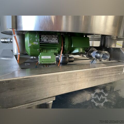 Serbatoio di pressione farmaceutico mobile da 600 litri, Aisi304 con agitatore magnetico GUTH K0166