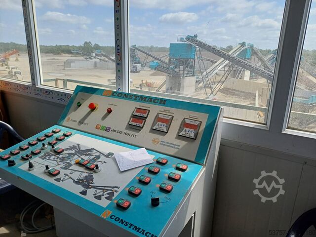 Mașină de spălat nisip / spălător de pietriș Constmach Sand Washing and Screening Stationary Sand Screening Washing Plant
