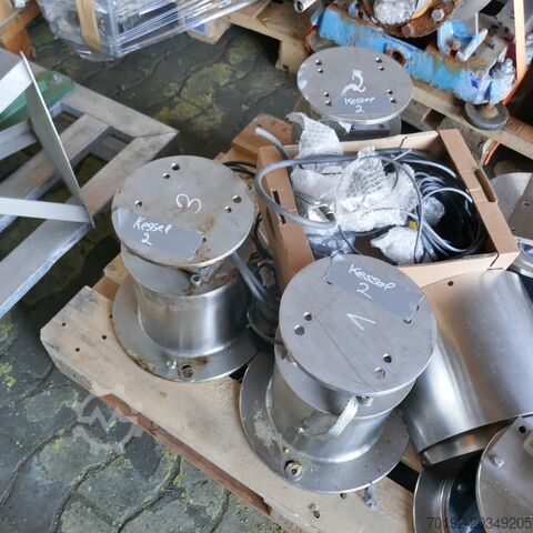 Recipient sub presiune de 900 litri, încălzibil/răcibil, Aisi 316 cu agitator magnetic Diessel 9820