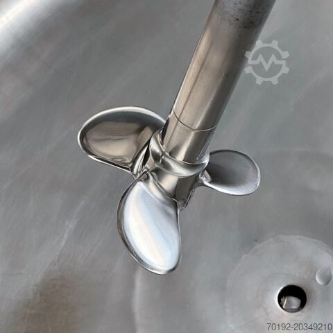 Мобильный нагреваемый/охлаждаемый сосуд высокого давления объемом 458 литров из V4A с пропеллерной м Diessel 9813