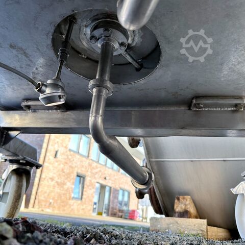 Мобильный нагреваемый/охлаждаемый сосуд высокого давления объемом 458 литров из V4A с пропеллерной м Diessel 9813