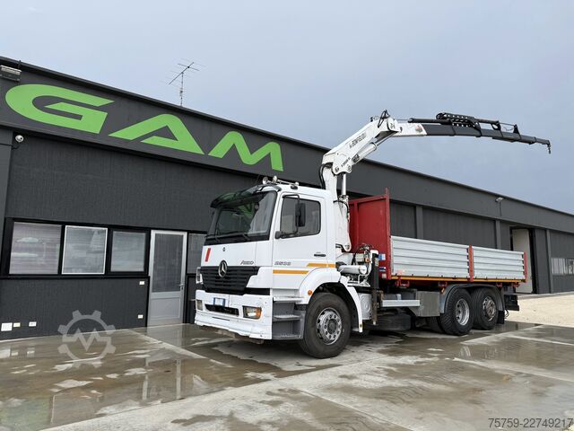 кран, монтиран на камион Mercedes-Benz Atego 2533 Kipper + Kran Bonfiglioli 6x2