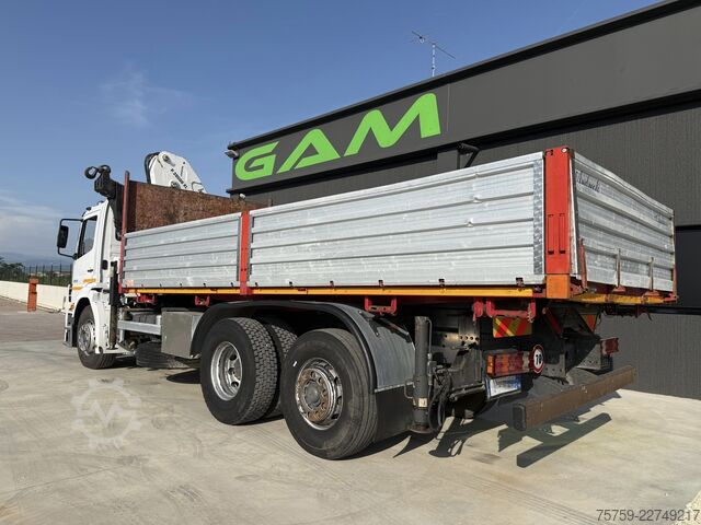 кран, монтиран на камион Mercedes-Benz Atego 2533 Kipper + Kran Bonfiglioli 6x2