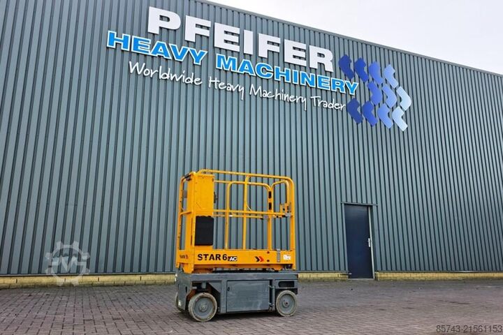 Sakselevator Haulotte Star 6 Electric, Non Marking Tyres, 5.8m Working H