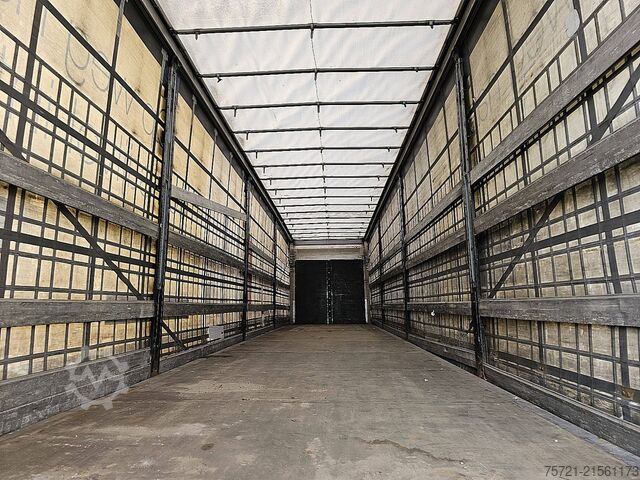 Klizne cerade SCHMITZ SCS 24/L - 13.62 E B KOOIAAP 2X LIFT AXLE