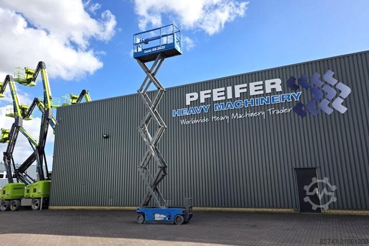 Cargador Genie GS2632 Electric, Batteries 2025, 10m Working Heigh