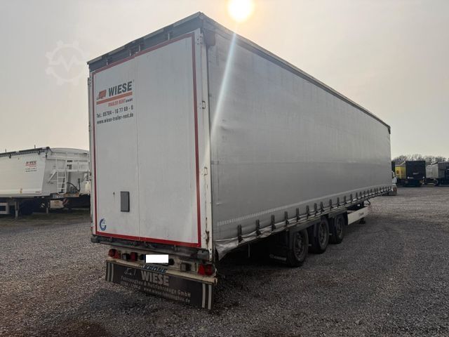 Naczepa otwarta z plandeką KRONE SDP 27 Schiebeplanenauflieger