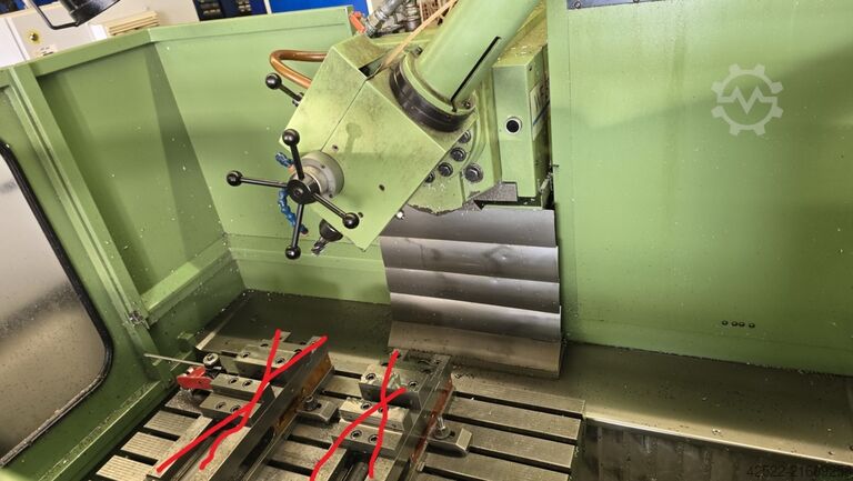 Fresadora y taladradora universal MIKRON WF 31 D