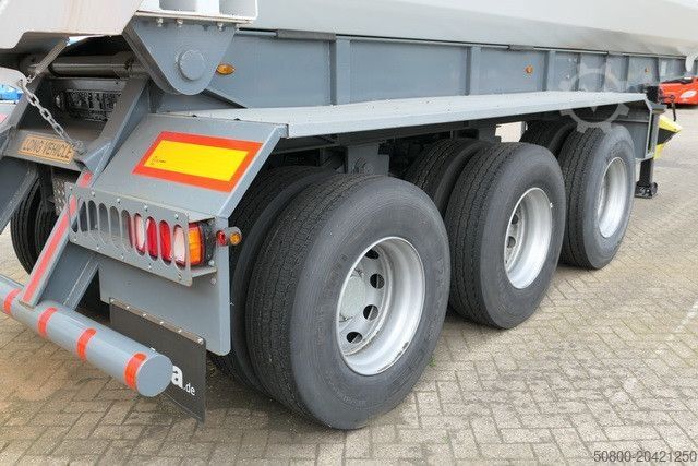 Kiperska poluprikolica Stahl , Hardox, 42m³, gr. Achsen, 4x am Lager