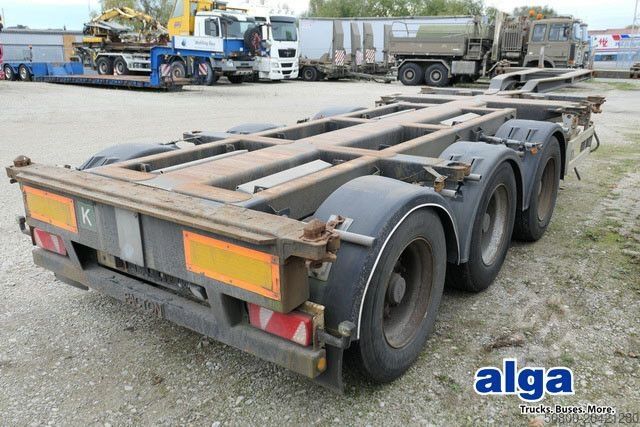 Vahetuskerega poolhaagis PACTON TXC343, Alle Container,SAF,Luft-Lift,2x am Lager