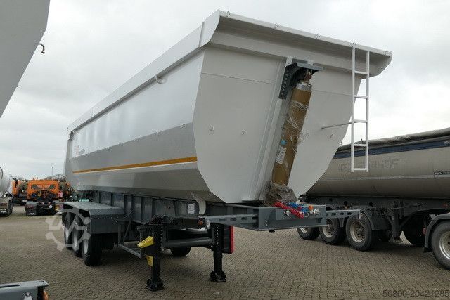 Kiperska poluprikolica  Hardox, 42m³, gr. Achsen, Ideal für Export