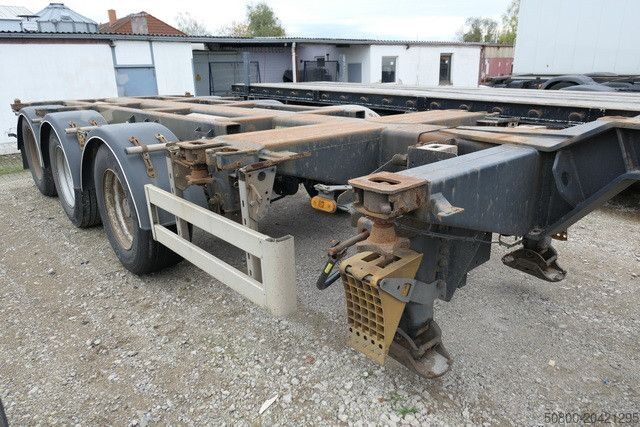 Vahetuskerega poolhaagis PACTON TXC343, 2x20/1x20/1x30/1x40/1x45 Fuß Container