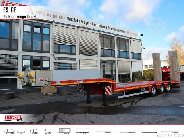 Naczepa niskopodwoziowa FAYMONVILLE MAX Trailer MAX100 Semi-Tieflader 1tlg. Rampen