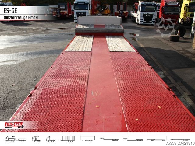 Niski poluprikolica FAYMONVILLE MAX Trailer MAX100 Semi-Tieflader 1tlg. Rampen